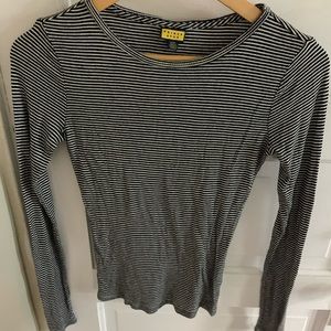 Striped long sleeve shirt